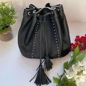 BCBGenerations Faux Leather Studded Backpack